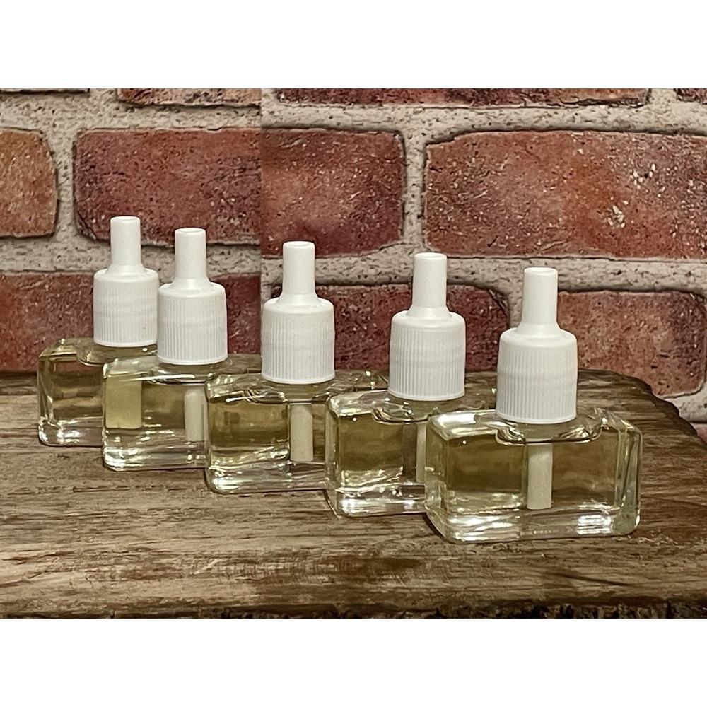 HomeWorx Enchanted Peony Wall Plug-In Fragrance Refills 0.7 fl oz Set of 5 RARE